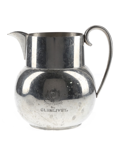 Glenlivet Metal Jug  12.5cm tall