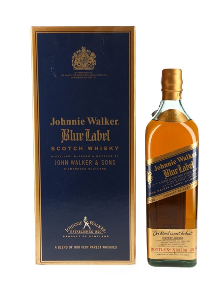 Johnnie Walker Blue Label Bottled 1990s 75cl / 43%