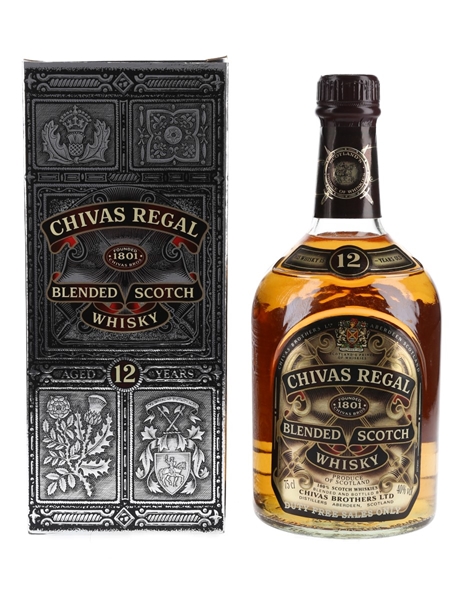 Chivas Regal 12 Year Old Bottled 1980s 75cl / 40%