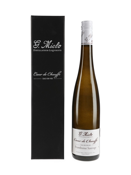 G Miclo Eau De Vie de Framboise Sauvage Coeur de Chauffe 70cl / 45%