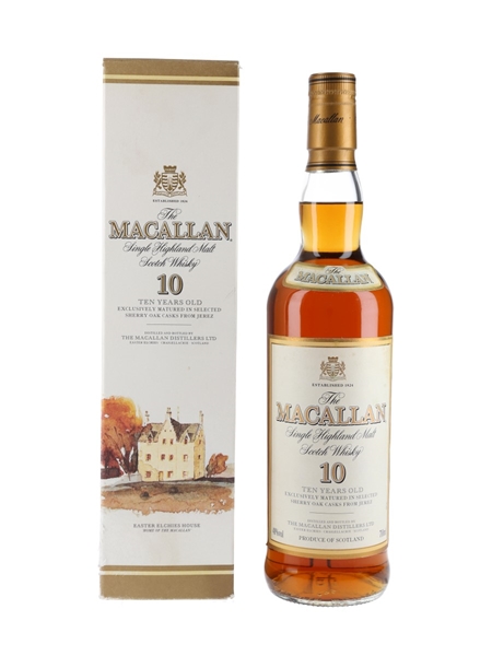 Macallan 10 Year Old Bottled 2000s 70cl / 40%