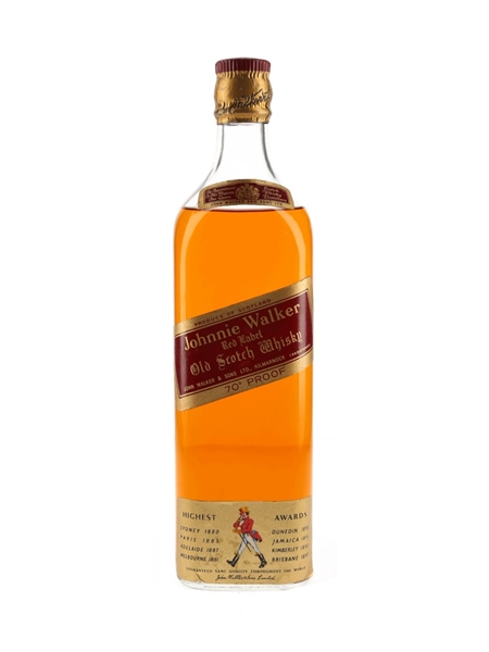 Johnnie Walker Red Label Bottled 1960s 75cl / 40%