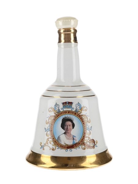 Bell's Ceramic Decanter Queen Elizabeth II 60th Birthday 75cl / 43%