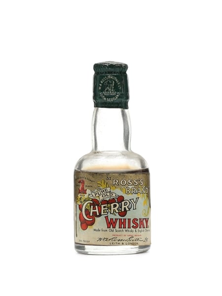 Ross's Brand Cherry Whisky Miniature 