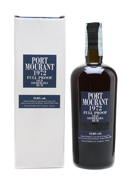 Port Mourant 1972 Old Demerara Rum 36 Year Old - Velier 70cl / 47.8%