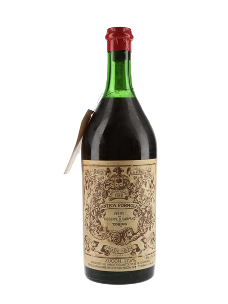 Carpano Antica Formula Vermouth Bottled 1970s 100cl / 16.5%