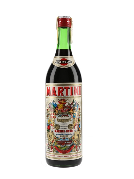 Martini Rosso Vermouth Bottled 1970s 100cl / 16.5%