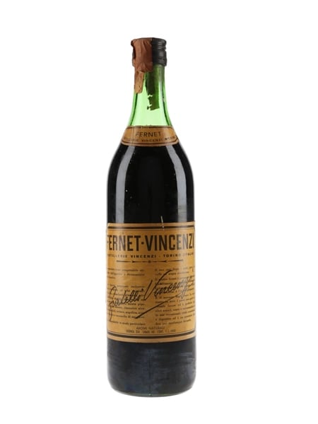 Vincenzi Fernet Bottled 1970s 100cl / 40%