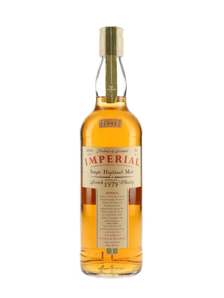 Imperial 1979 Bottled 1995 - Gordon & MacPhail 70cl / 40%