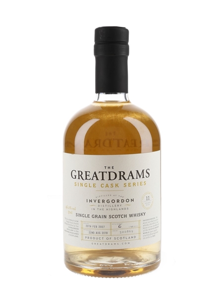 Invergordon Greatdrams 11 Year Old Bottled 2018 50cl / 46.2%