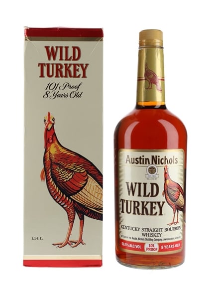 ワイルドターキー 8年 金キャップ 750ml 50.5% 未開栓 ワイルドターキー 8年 金キャップ 750ml 50.5% WILD TURKEY バーボン
