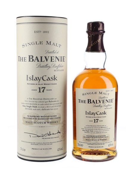 Balvenie 17 Year Old Islay Cask  70cl / 43%