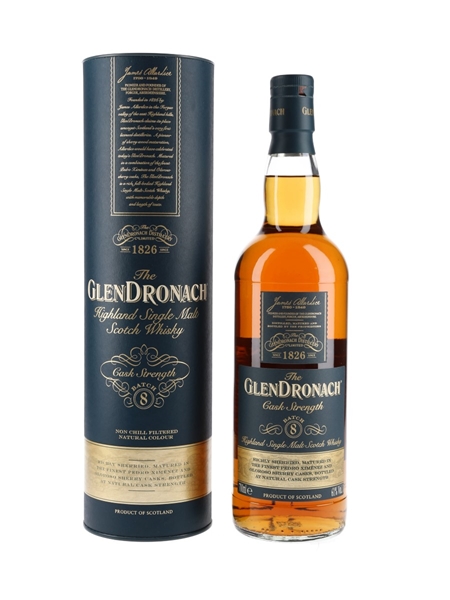 Glendronach Cask Strength Batch 8 Bottled 2019 70cl / 61%