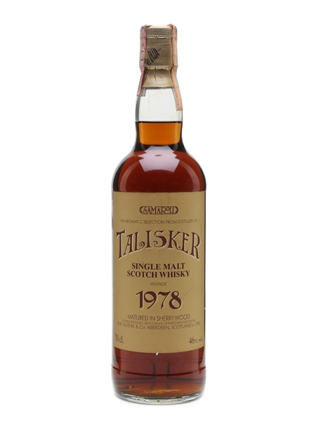 Talisker 1978 Samaroli Bottled 1992 70cl / 46%