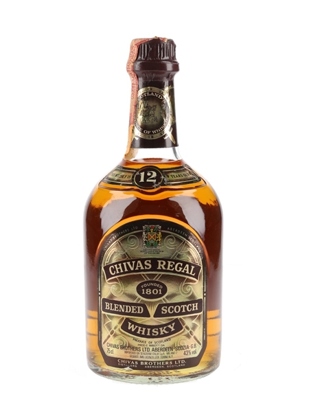 Chivas Regal 12 Year Old Bottled 1980s 75cl / 43%