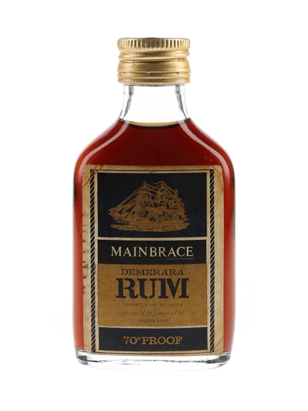 Mainbrace Demerara Navy Rum Bottled 1960s-1970s 5cl / 40%