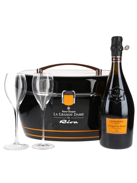 Veuve Clicquot 1998 La Grande Dame Vanity Case by Riva 75cl / 12.5%