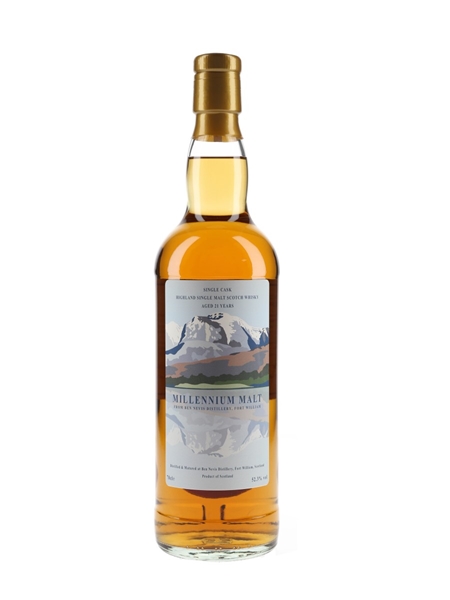 Ben Nevis 1999 21 Year Old Millennium Malt Cask 906 Private Cask Bottling 70cl / 52.3%