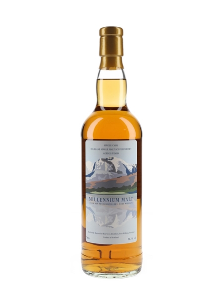 Ben Nevis 1999 21 Year Old Millennium Malt Cask 906 Private Cask Bottling 70cl / 52.3%