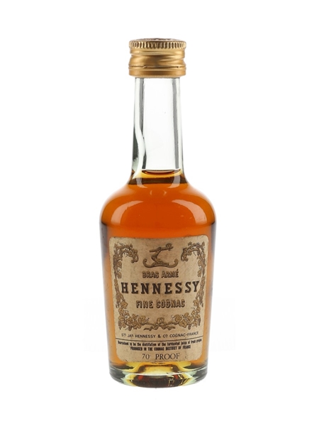 Hennessy Bras Arme Bottled 1970s 5cl / 40%