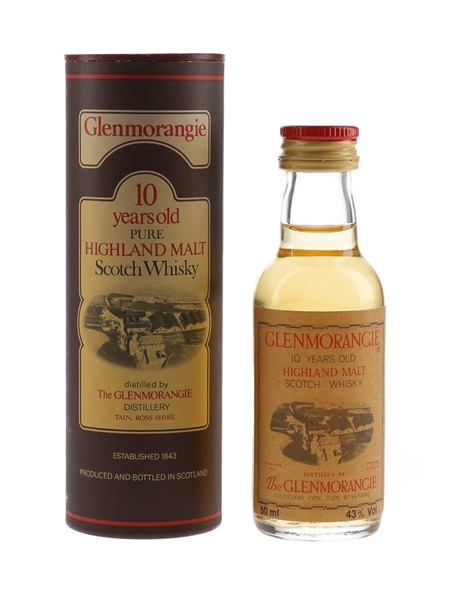 Glenmorangie 10 Year Old Bottled 1980s 5cl / 43%