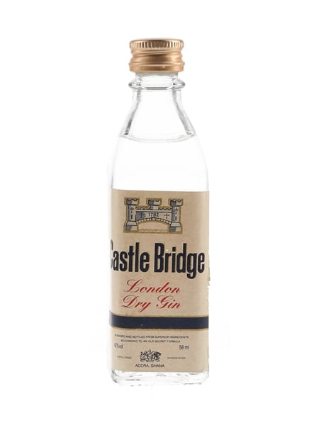 Castle Bridge London Dry Gin Ghana 5.8cl / 42%