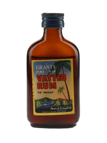 Grants Fine Old Vatted Rum Bottled 1950s-1960s 5cl / 40%