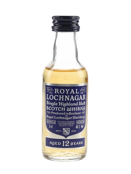 Royal Lochnagar 12 Year Old Bottled 1990s 5cl / 40%