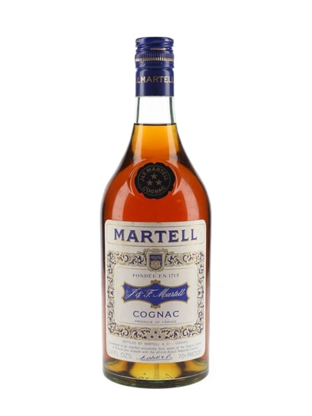 Martell 3 Star VS Bottled 1970s 68cl / 40%