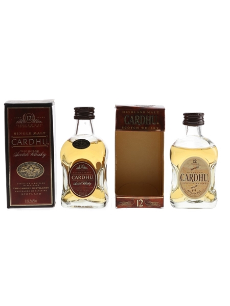 Cardhu 12 Year Old  2 x 5cl / 40%