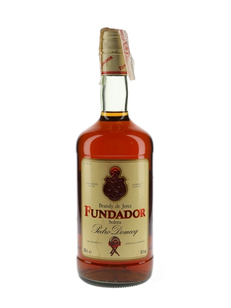 Fundador Solera Reserva Bottled 1990s - Pedro Domecq 100cl / 36%