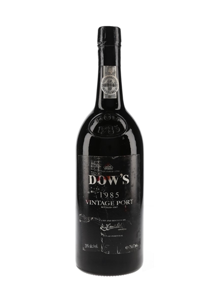 Dow's 1985 Vintage Port Bottled 1987 75cl / 20%