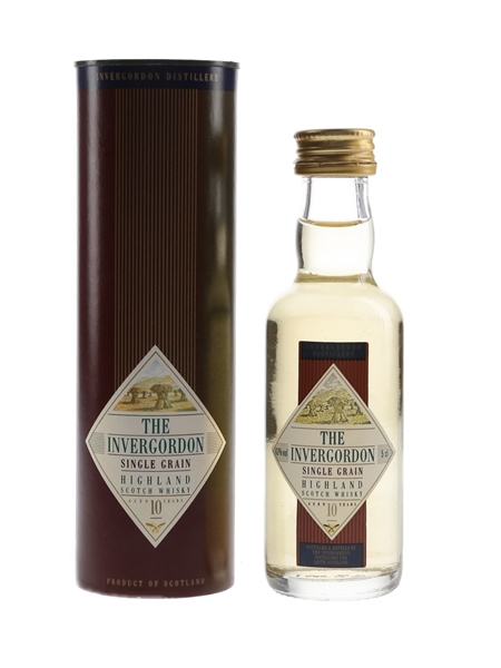 Invergordon 10 Year Old Bottled 1980s-1990s 5cl / 43%