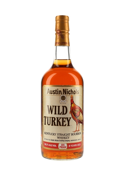 Wild Turkey 101 Proof 8 Year Old Bottled 1990s - Lawrenceburg 100cl / 50.5%