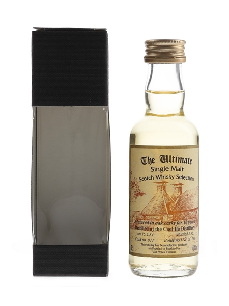 Caol Ila 1984 10 Year Old Cask 911 Bottled 1995 - Van Wees 5cl / 43%