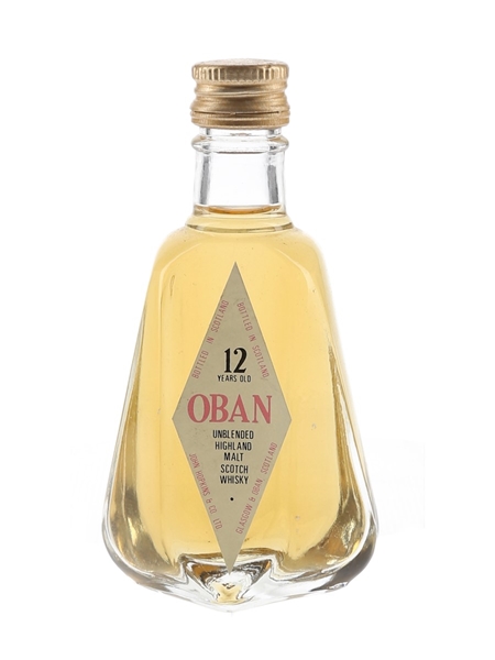 Oban 12 Year Old Bottled 1970s 5cl / 40%