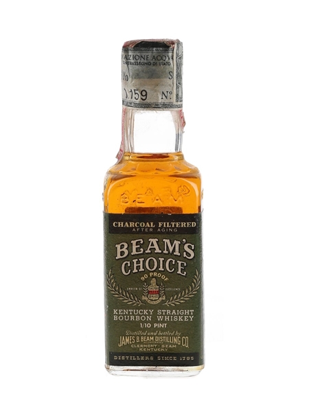 Beam's Choice Bottled 1970s - Spirit 4.7cl / 45%