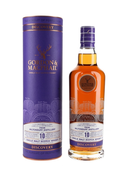 Miltonduff 10 Year Old Discovery Bottled 2020 - Gordon & MacPhail 70cl / 43%