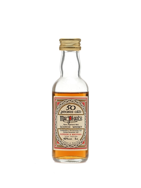 MacPhail's 50 Years Old Distilled 1937 Miniature