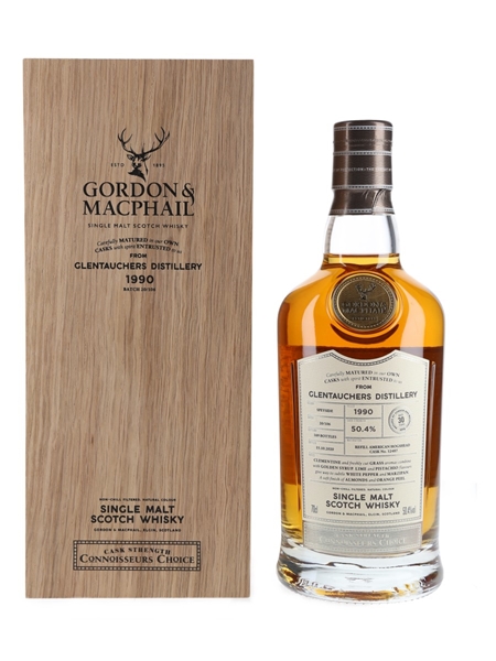 Glentauchers 1990 30 Year Old Connoisseurs Choice Bottled 2020 - Gordon & MacPhail 70cl / 50.4%