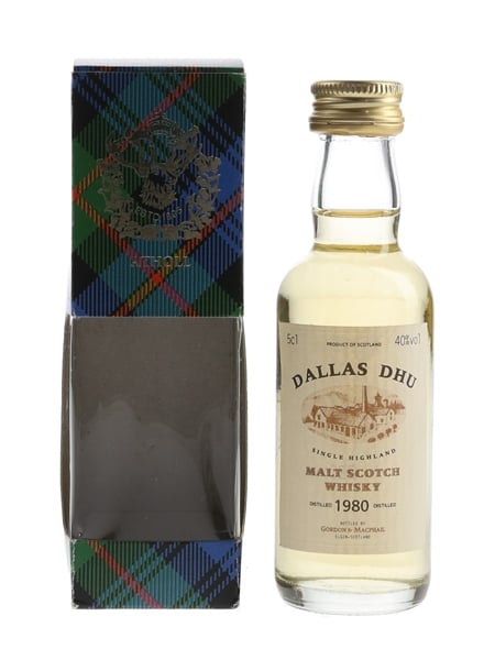 Dallas Dhu 1980 Bottled 2000s - Gordon & MacPhail 5cl / 40%