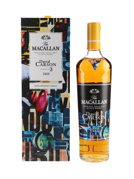 Macallan Concept Number 3 2020 Release - David Carson 70cl / 40.8%