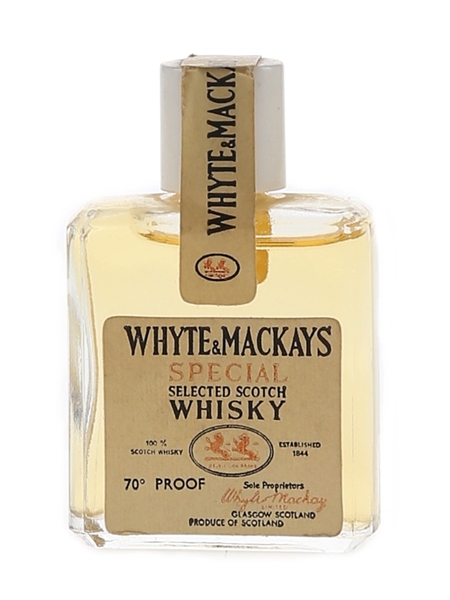 Whyte & Mackays Bottled 1970s 1cl-2cl / 40%