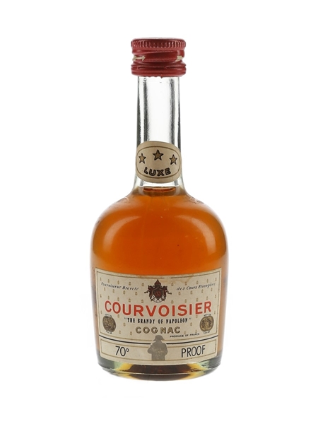 Courvoisier 3 Star Luxe Bottled 1970s 5cl / 40%