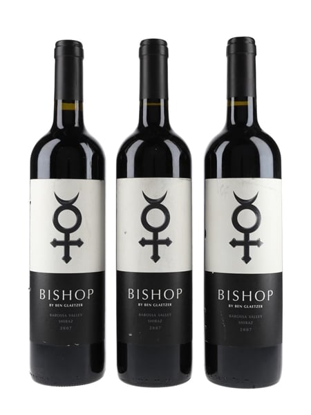 Bishop Shiraz 2007 Ben Glaetzer 3 x 75cl / 14.5%