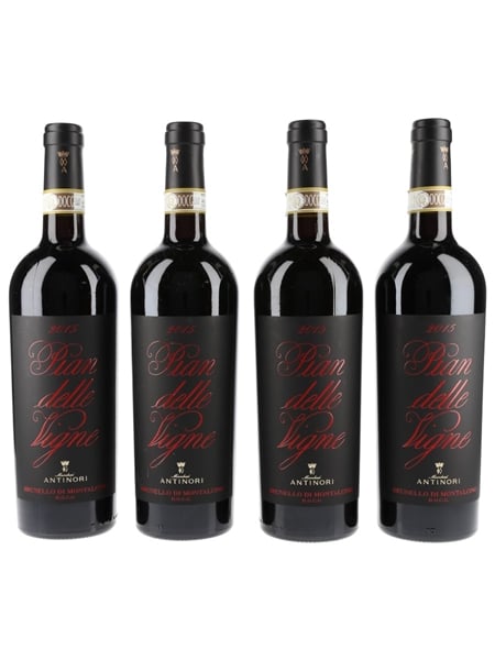 Brunello Di Montalcino Pian Delle Vigne 2015 Antinori 4 x 75cl / 14%