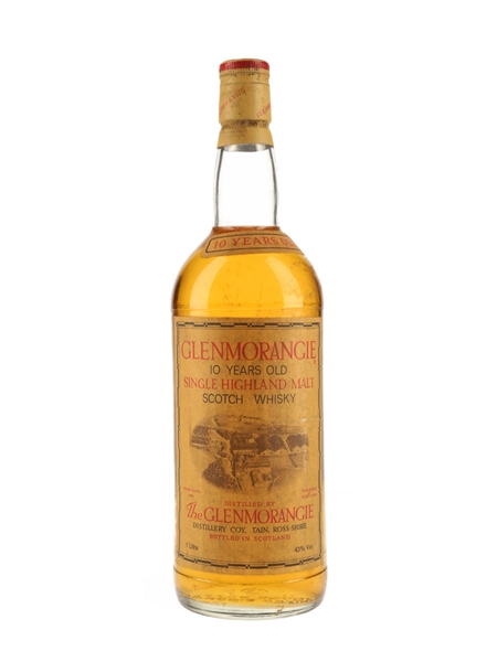 Glenmorangie 10 Year Old Bottled 1980s 100cl / 43%