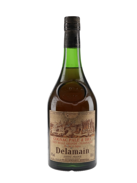 Delamain Pale & Dry Cognac Bottled 1990s - Emil Benz Importation 70cl / 40%