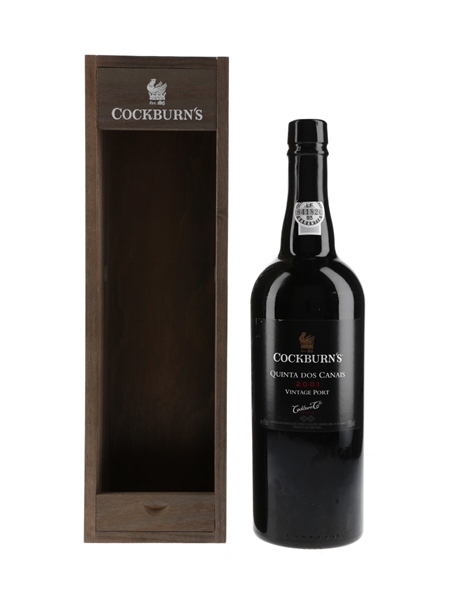 Cockburn's 2001 Quinta Dos Canais Vintage Port 75cl / 20%