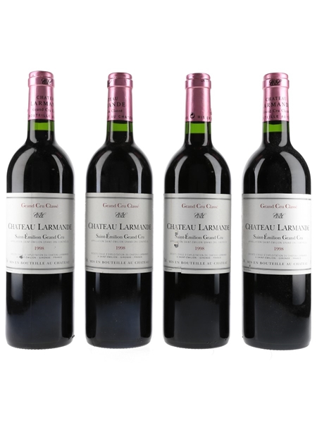 Chateau Larmande 1998 Saint Emilion Grand Cru 4 x 75cl / 13%